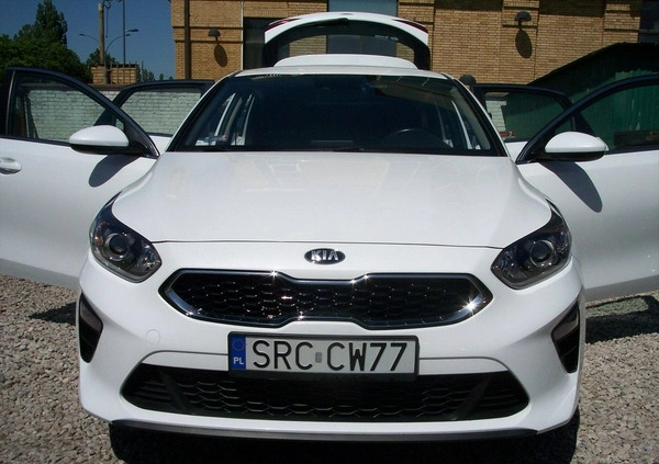 Kia Ceed cena 59900 przebieg: 55000, rok produkcji 2019 z Łaszczów małe 379